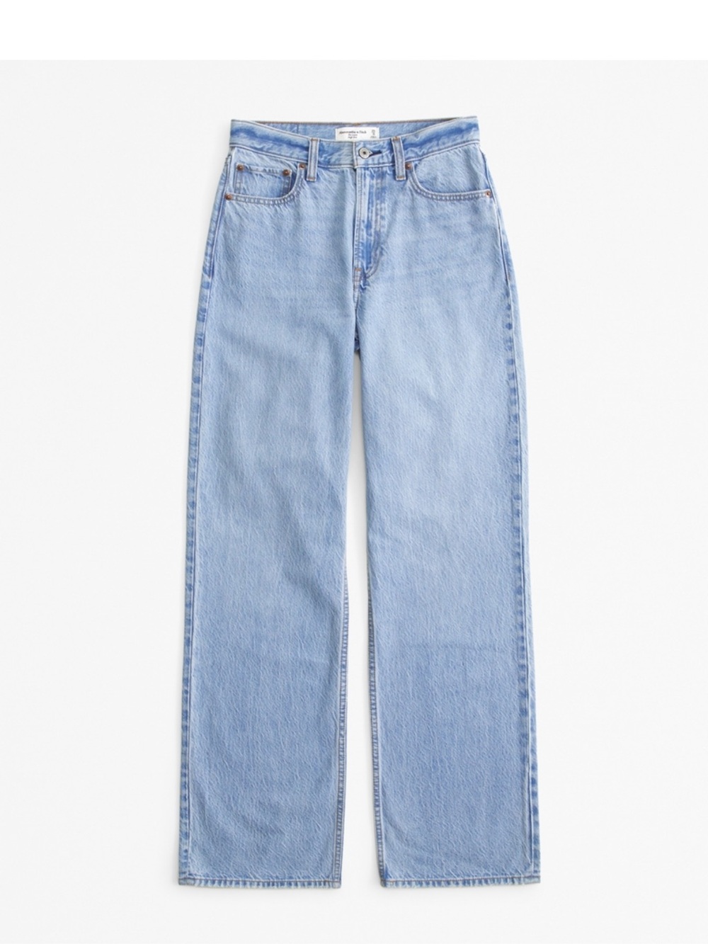 Abercrombie & Fitch Light The Loose High Rise Jeans